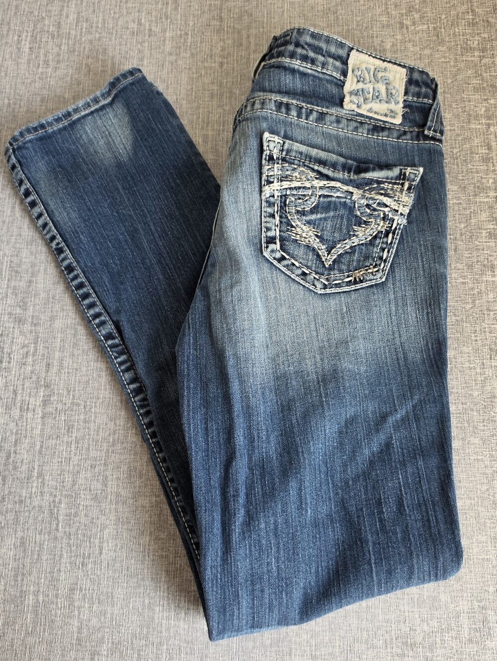 Big Star Maddie Skinny Mid Rise Jeans Size 28 Womens